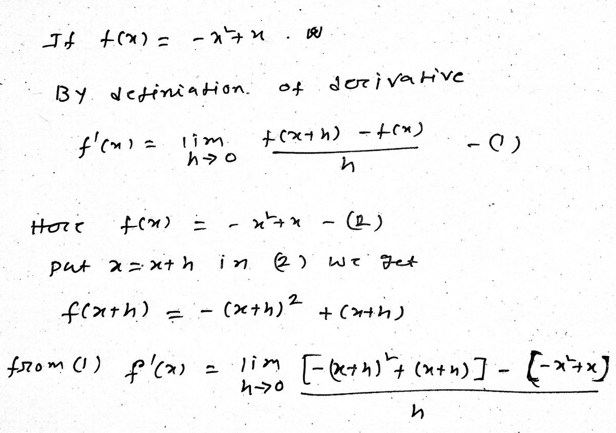 Calculus homework question answer, step 1, image 1